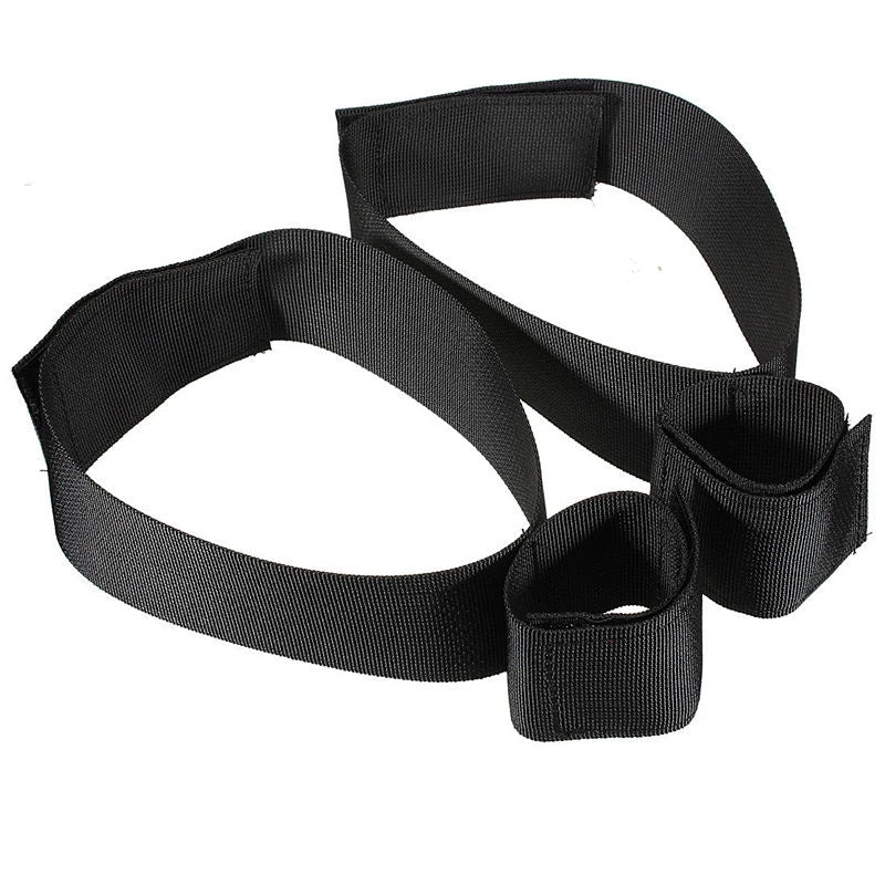 Adult SM Sex Restraint Handcuffs Slave Tools Bdsm No Vibrators Sexy Wrist To Ankle Cuffs Open Leg Hand Toys Bondage For Couples