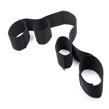 Adult SM Sex Restraint Handcuffs Slave Tools Bdsm No Vibrators Sexy Wrist To Ankle Cuffs Open Leg Hand Toys Bondage For Couples
